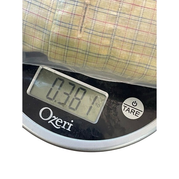 REI Shirt Mens M Yellow  Button Down Plaid Short Sleeve Outdoor Casual Beach - Picture 14 of 14